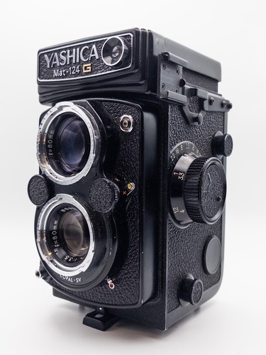 Yashica mat 124g tlr yashinon - tlr,