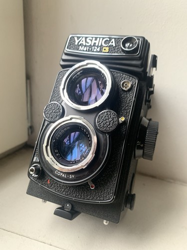 Yashica mat 124g yashinon - 124g, f3.5
