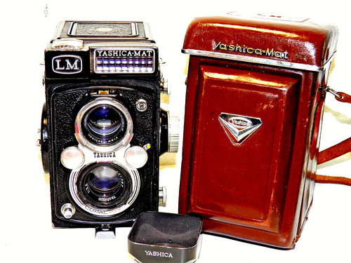 Yashica mat 6x6 objektiv - mat,