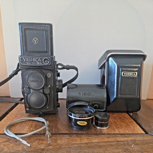 Yashica mat 124 tlr inkl - yashica,