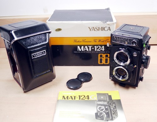 Yashica mat 124g - mat-124g, top